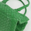 Secondhand Bottega Veneta Intrecciato Green Leather Bags