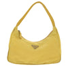 Secondhand Prada Hobo Tessuto Yellow Nylon Accessories