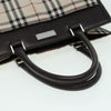 Secondhand Burberry Nova Check Tote canvas check pattern