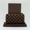 Secondhand Louis Vuitton Zippy Wallet NM Damier Piet