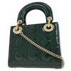 Christian Dior Lady Dior Chain Bag Cannage Quilt Patent