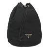Secondhand Prada Vela Drawstring Bucket Pouch Tessuto