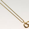 Secondhand Christian Dior CD Pendant Necklace