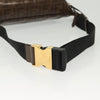 Secondhand Fendi Mania Logo Waist Bag Zucca
