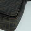Secondhand Fendi Flap Messenger Bag Zucca