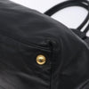Secondhand Prada Bow Tote Black Leather Bags