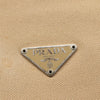Secondhand Prada Flat Tote Beige Canvas Accessories