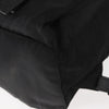 Prada Vela Double Front Pocket Backpack Tessuto with Saffiano Leather