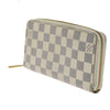 Secondhand Louis Vuitton Zippy Wallet NM Damier Azur