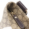 Gucci Zip Top Messenger Bag GG Coated Canvas