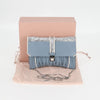 Secondhand Miu Miu Madras Chain Clutch Matelasse Leather with Glitter