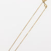 Secondhand Christian Dior CD Pendant Necklace Gold-plated