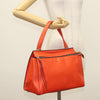 Secondhand Celine Edge Bag Orange Leather Bags