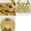 Chanel Vintage Medallion Flap Bag Brooch Metal