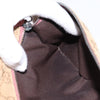Gucci Vintage Double Belt Bag GG Canvas with Leather