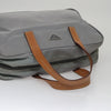 Secondhand Prada Duffle Bag Gray Nylon Bags