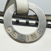Secondhand Celine Circle logo White Leather Bags