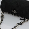 Prada Vintage Chain Handbag Quilted Tessuto