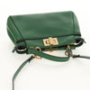 Secondhand Fendi Peekaboo Bag Green Leather Bags