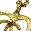 Secondhand Chanel CC Heart Pendant Necklace
