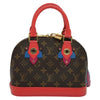Louis Vuitton Alma Handbag Limited Edition World Tour Monogram Canvas