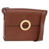 Secondhand Celine Circle logo Brown Leather Bags