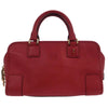 Secondhand Loewe Amazona Bag Red Leather Bags
