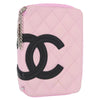 Secondhand Chanel Cambon Zip Around Cosmetic Case