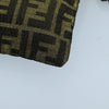 Fendi Vintage Zip Pouch Zucca Canvas