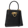 Secondhand Salvatore Ferragamo Gancini Convertible Top Handle Bag