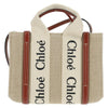 Secondhand Chloe Woody Tote Canvas with