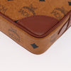 Secondhand MCM Visetos pouch Brown Canvas Accessories