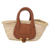 Secondhand Chloe Marcie Basket Bag Raffia and