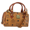 Secondhand MCM Visetos Handbag Canvas and