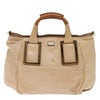 Secondhand Chloe Ethel Tote Beige Leather Bags
