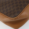 Celine Vintage Macadam Shoulder Bag Canvas and Leather