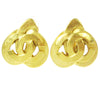 Secondhand Chanel Vintage CC Heart Clip-On Earrings