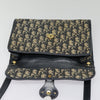 Christian Dior Vintage Flap Crossbody Bag Canvas