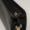 Salvatore Ferragamo Logo Zip Pouch Leather