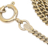 Secondhand Chanel CC Heart Pendant Metal with Crystals