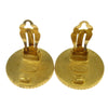 Secondhand Chanel CC Round Earrings