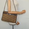 Christian Dior Vintage Trotter Shoulder Bag Canvas