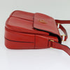 Secondhand Celine Circle logo Red Leather Bags