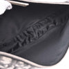 Christian Dior Vintage Saddle Bag Diorissimo Canvas