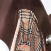 Secondhand Burberry Nova Handbag Brown Leather Bags