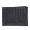 Bottega Veneta Compact Bifold Wallet Embossing Leather