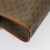 Secondhand Gucci Micro GG canvas clutch bag