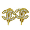 Secondhand Chanel Vintage CC Clip-On Earrings