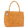 Chanel Medallion Tote Quilted Patent