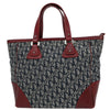 Christian Dior Vintage Trotter Zip Tote Diorissimo Canvas